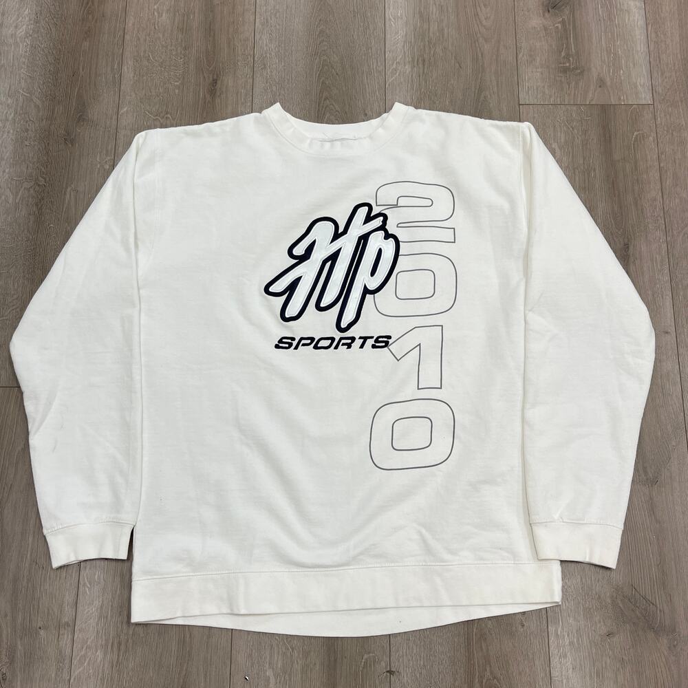 FW21 FTP Sports Crewneck Sweater White Size XL B8